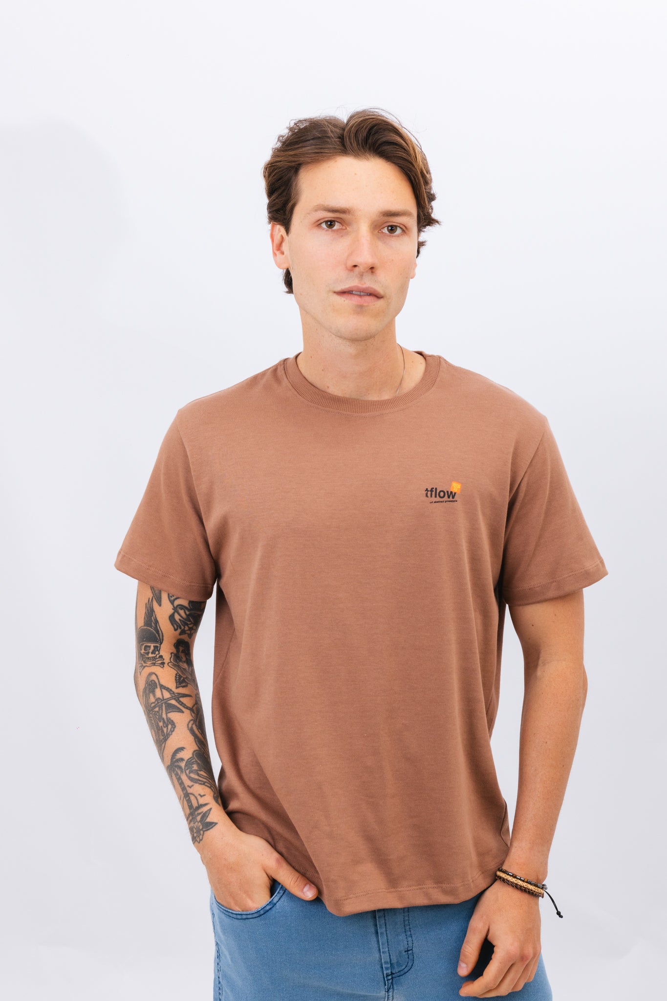 Camiseta Soul Pineaple Marrom