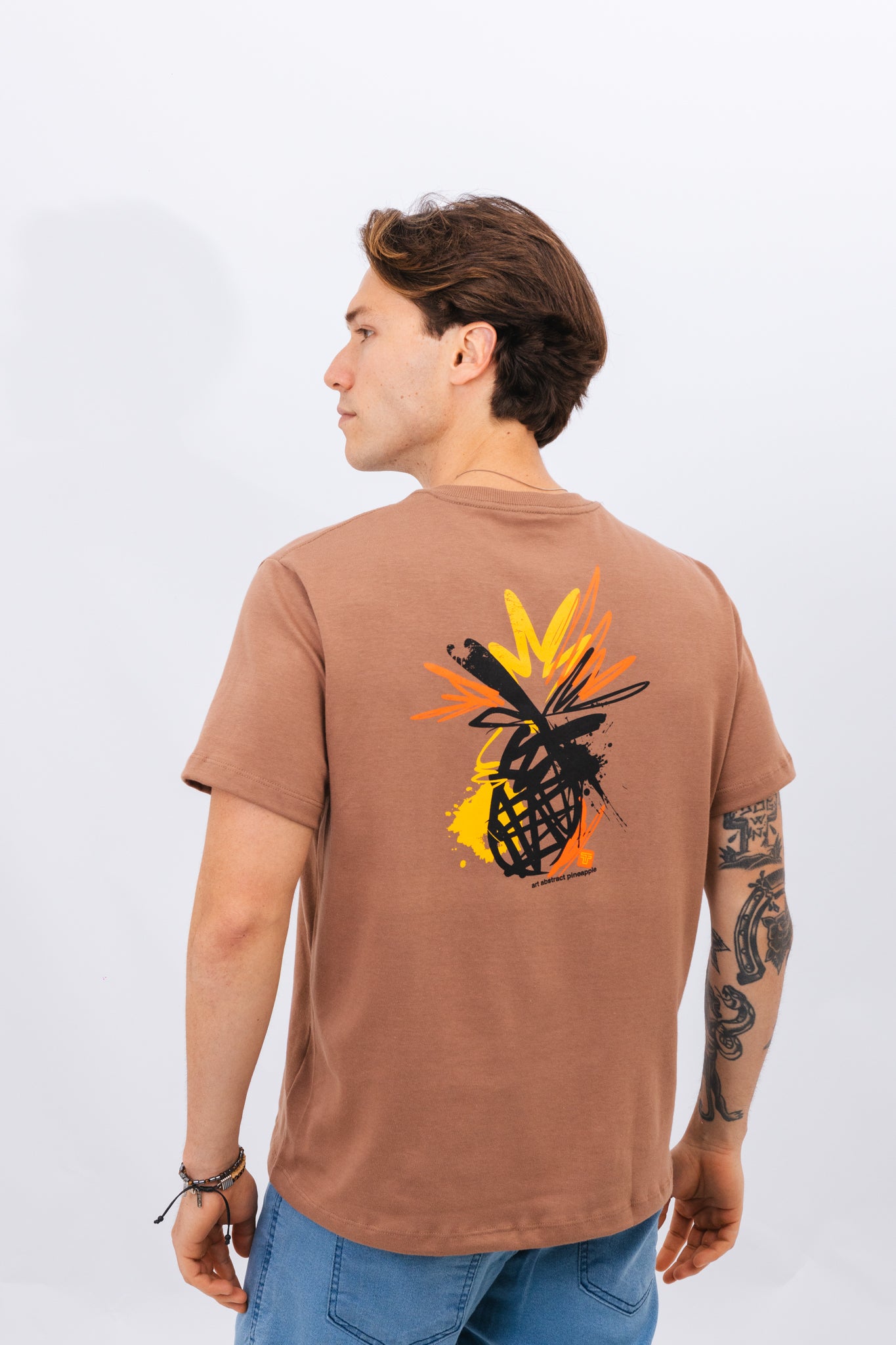 Camiseta Soul Pineaple Marrom