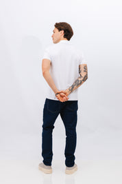 Polo Pima Cannel Branca