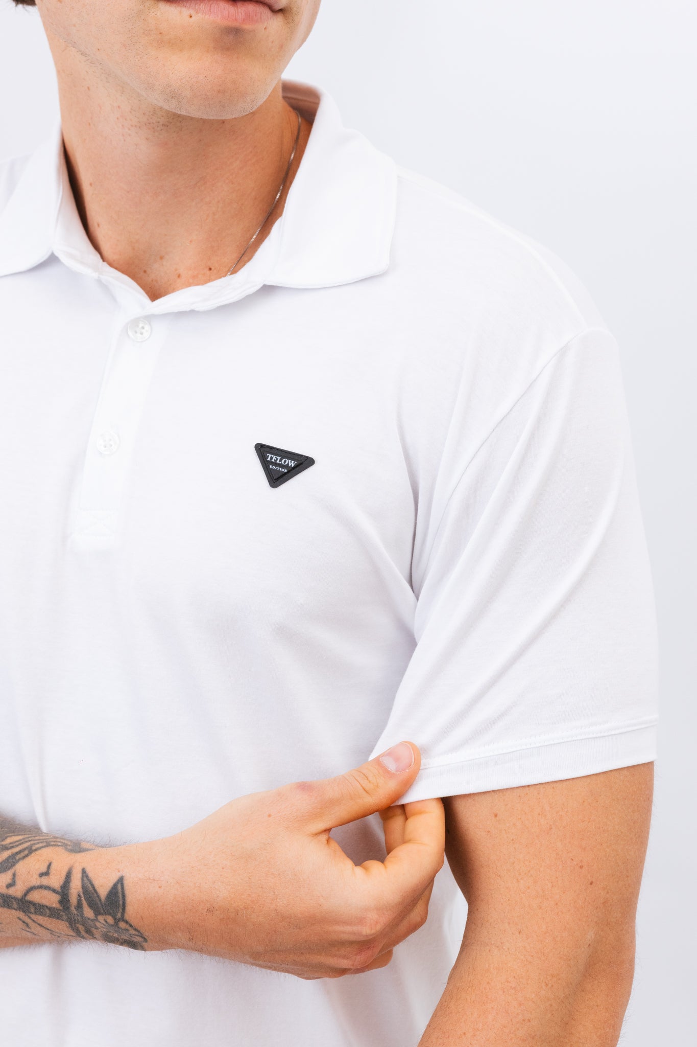 Combo 2 Polos Pima Cannel Brancas