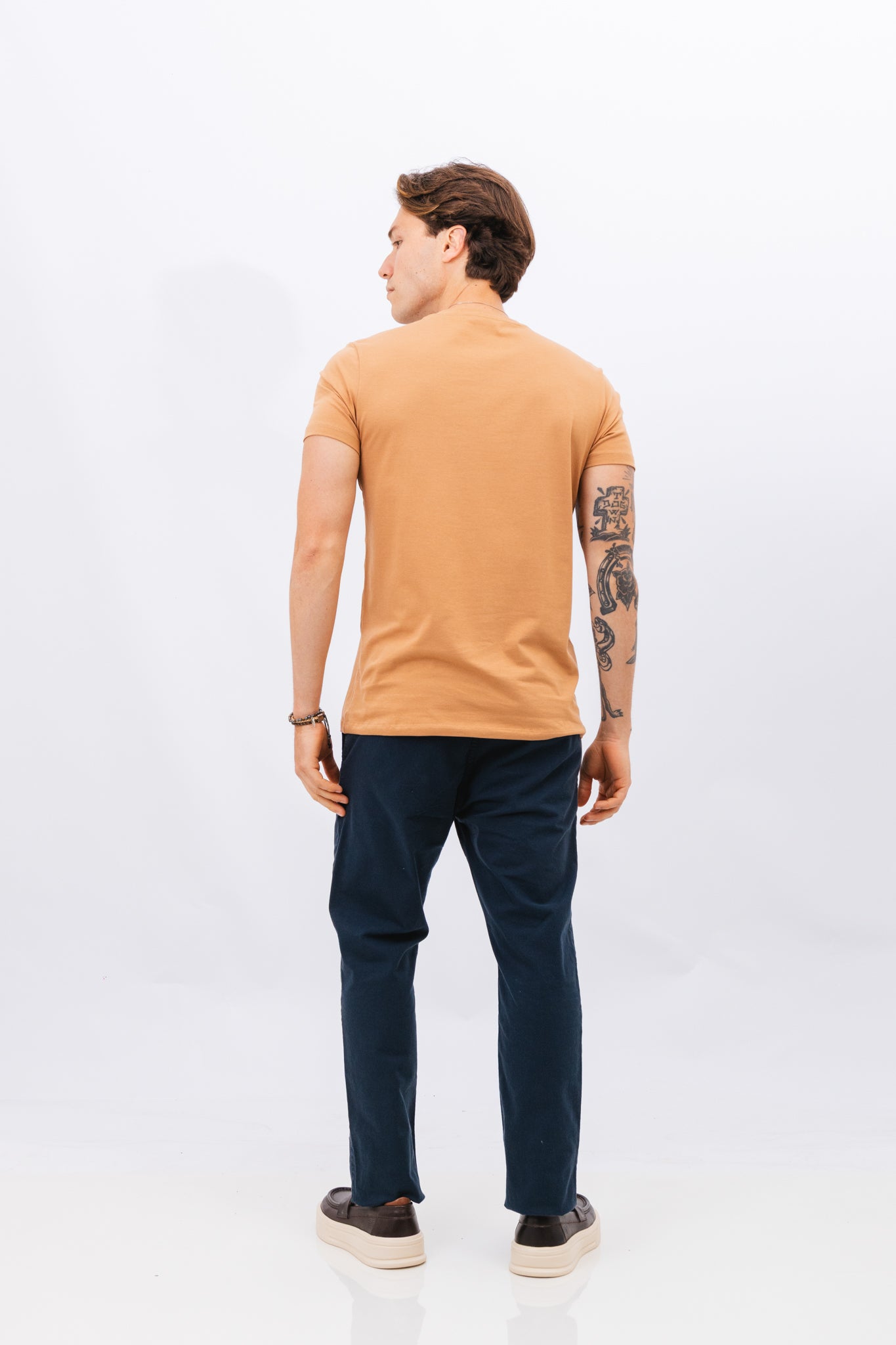 Camiseta Pima Atiq Camel