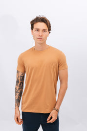 Camiseta Pima Atiq Camel