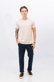 Camiseta Pima Atiq Creme