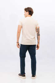 Camiseta Pima Atiq Creme