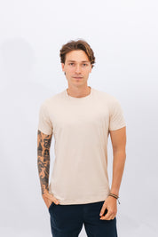 Camiseta Pima Atiq Creme