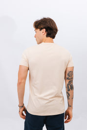 Camiseta Pima Atiq Creme