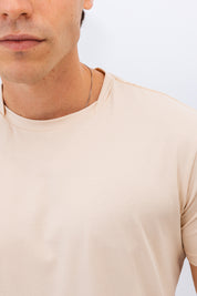 Camiseta Pima Atiq Creme