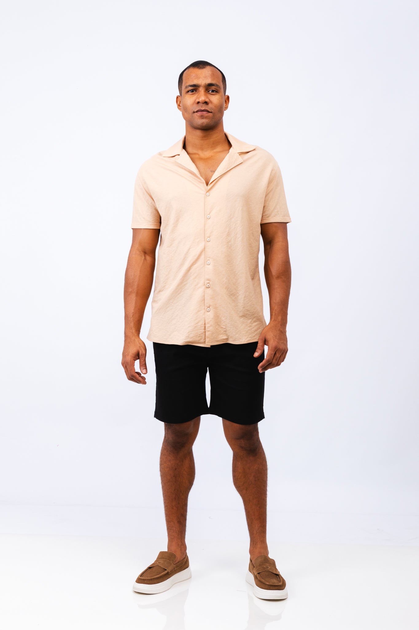 Camisa Kaique Bege Tapioca