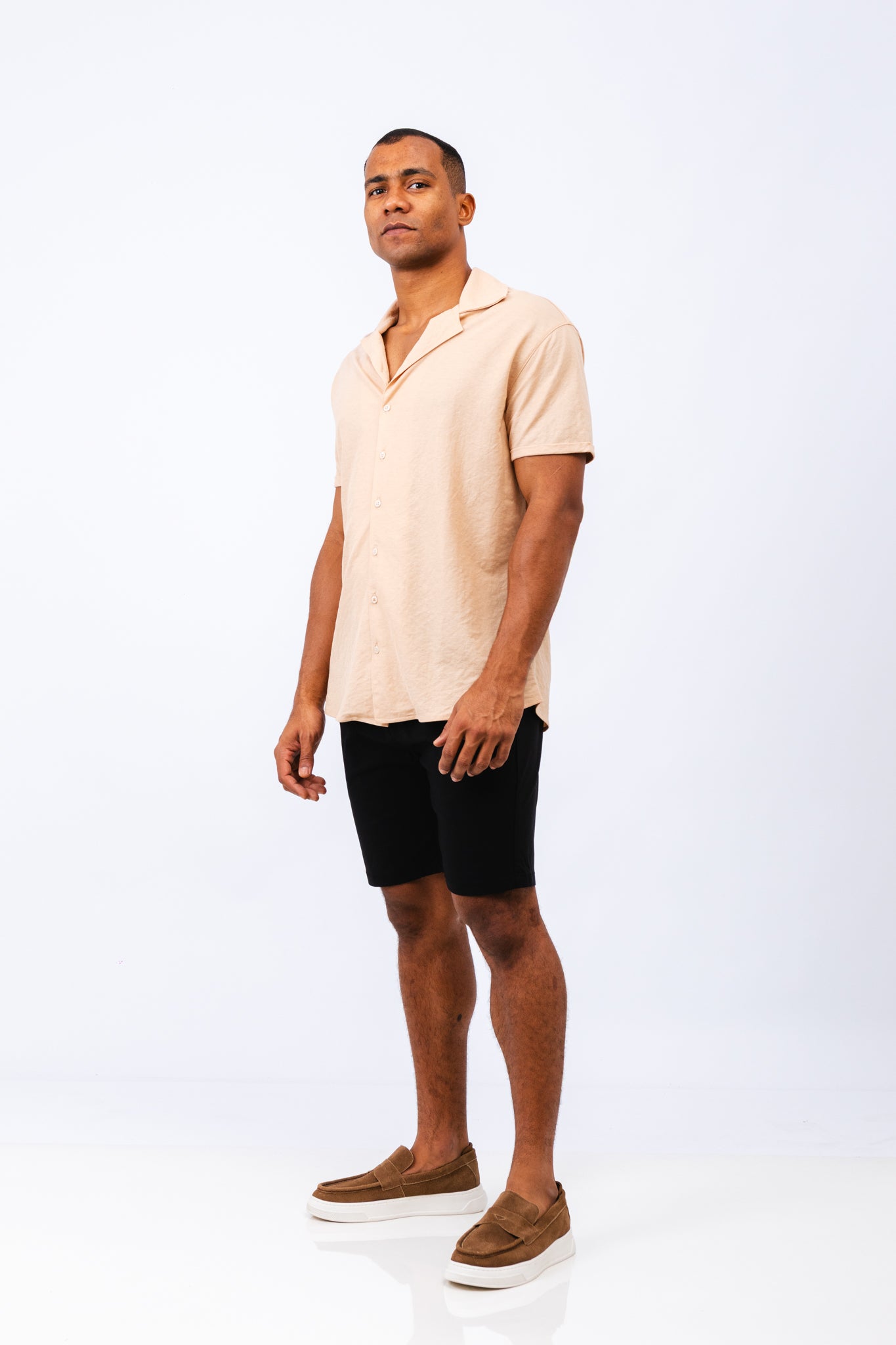 Camisa Kaique Bege Tapioca