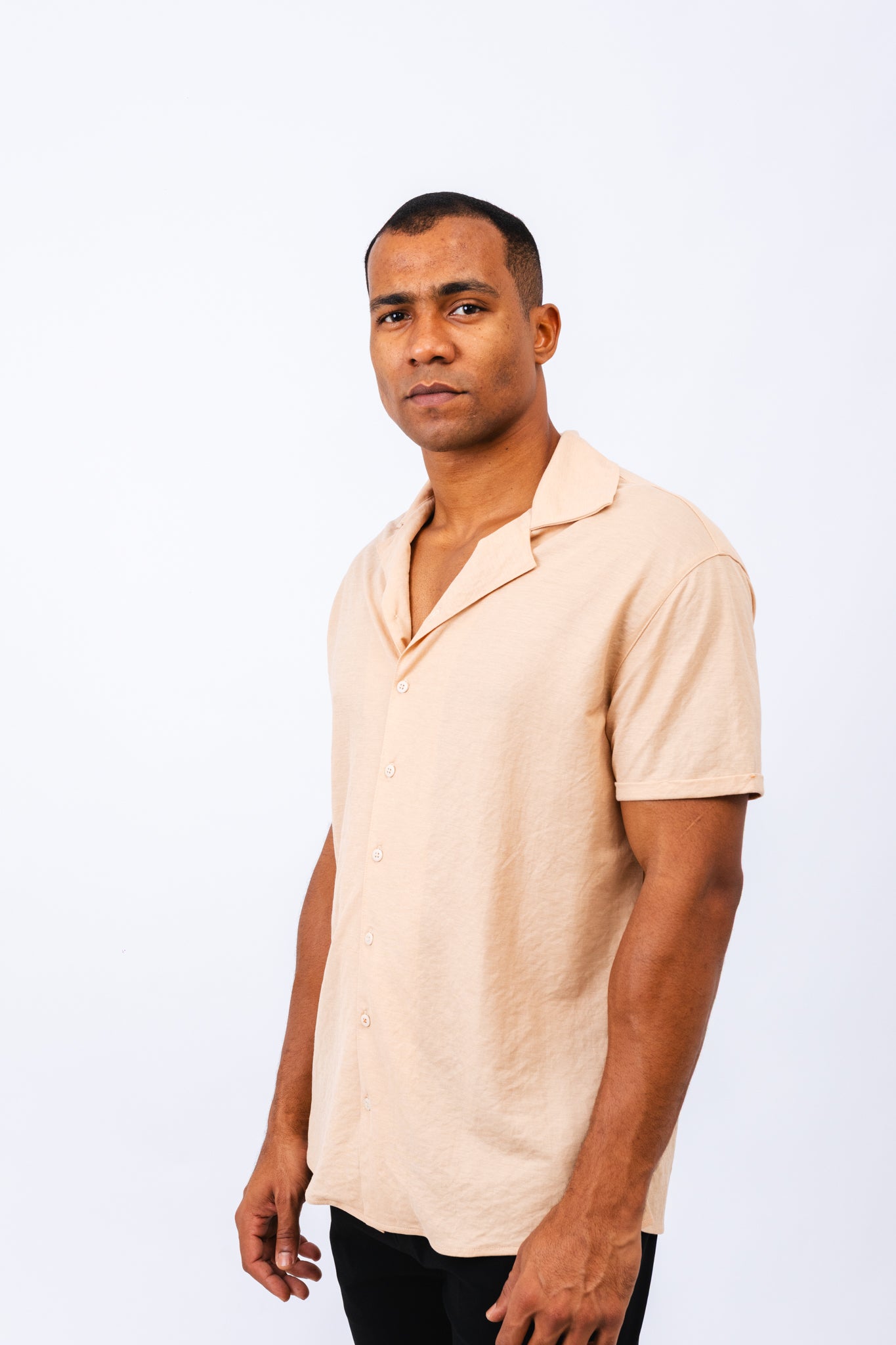 Camisa Kaique Bege Tapioca