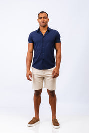 Camisa MC Harrod Azul Marinho