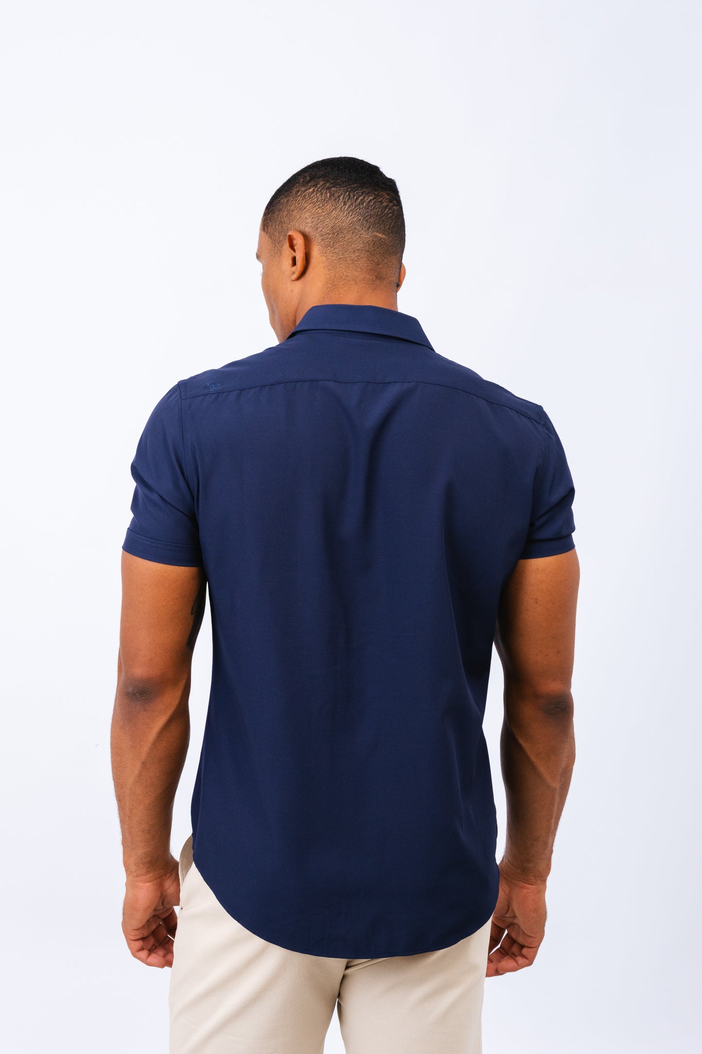 Camisa MC Harrod Azul Marinho