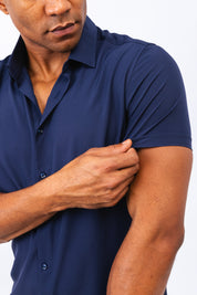 Camisa MC Harrod Azul Marinho