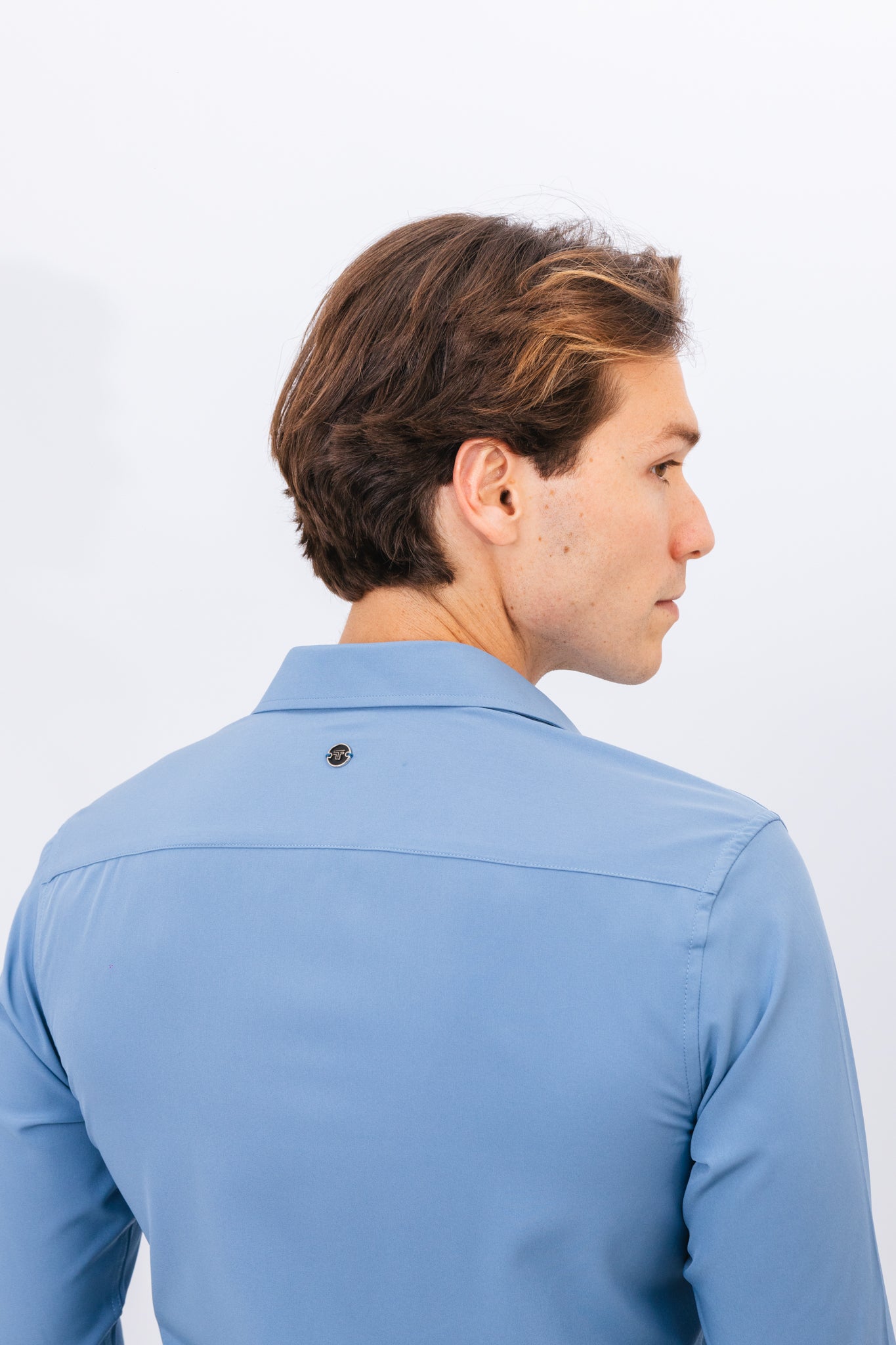 Camisa ML Lecce Azul Médio