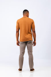 Polo Piquet Pima Lille Camel