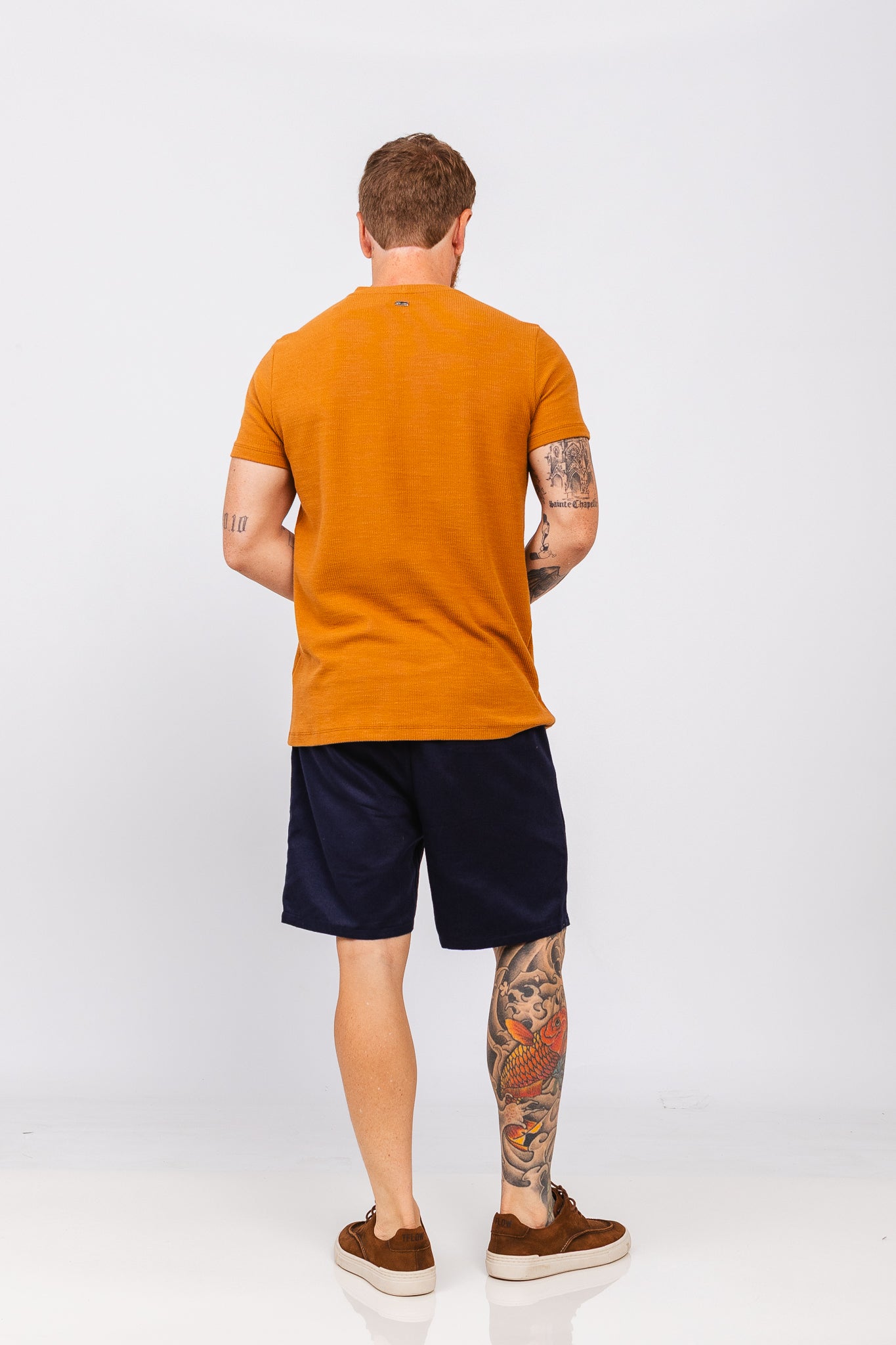 Short Sarja Tourlos Azul Marinho