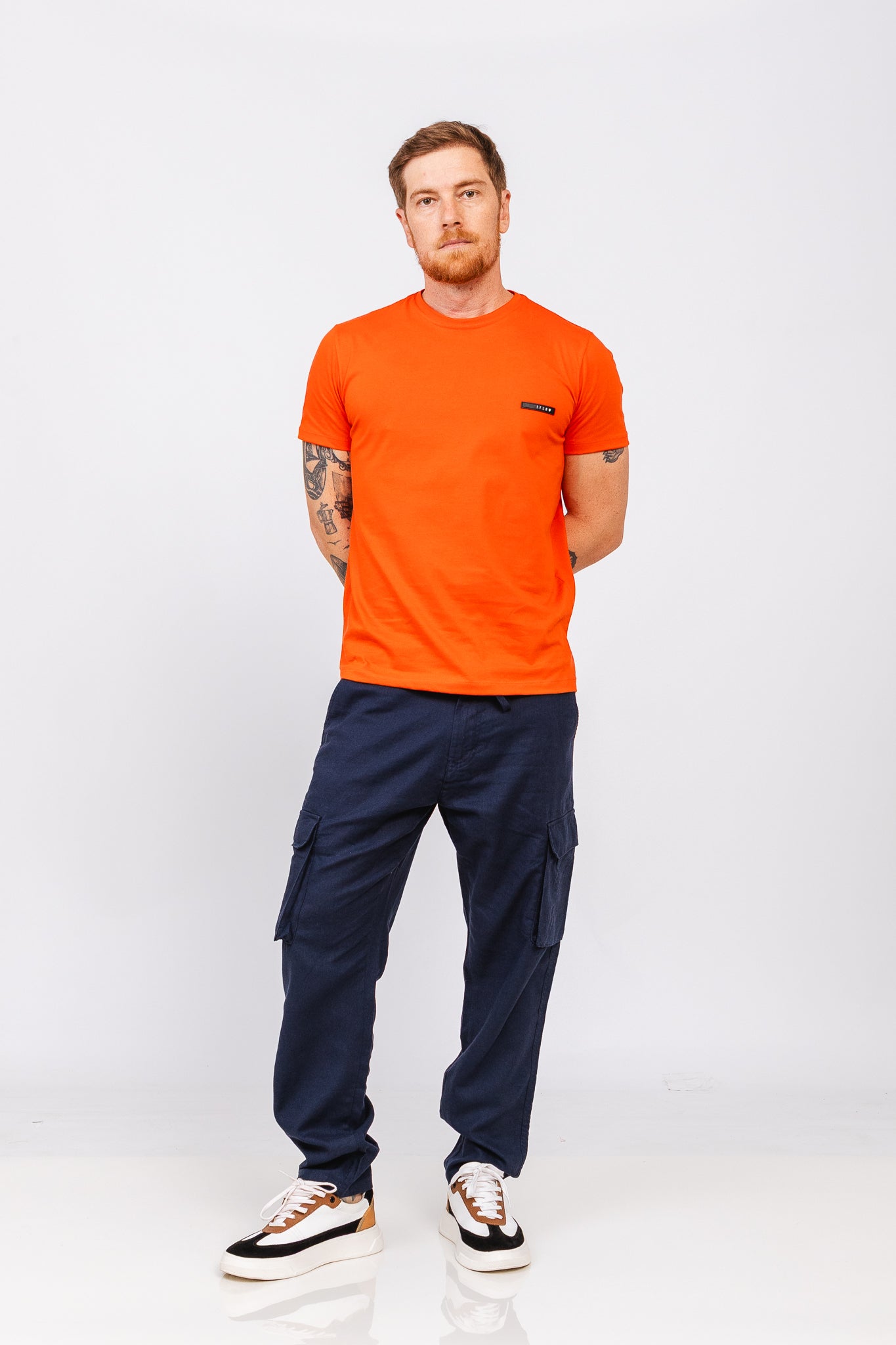 Camiseta Revive Class Laranja Brasa