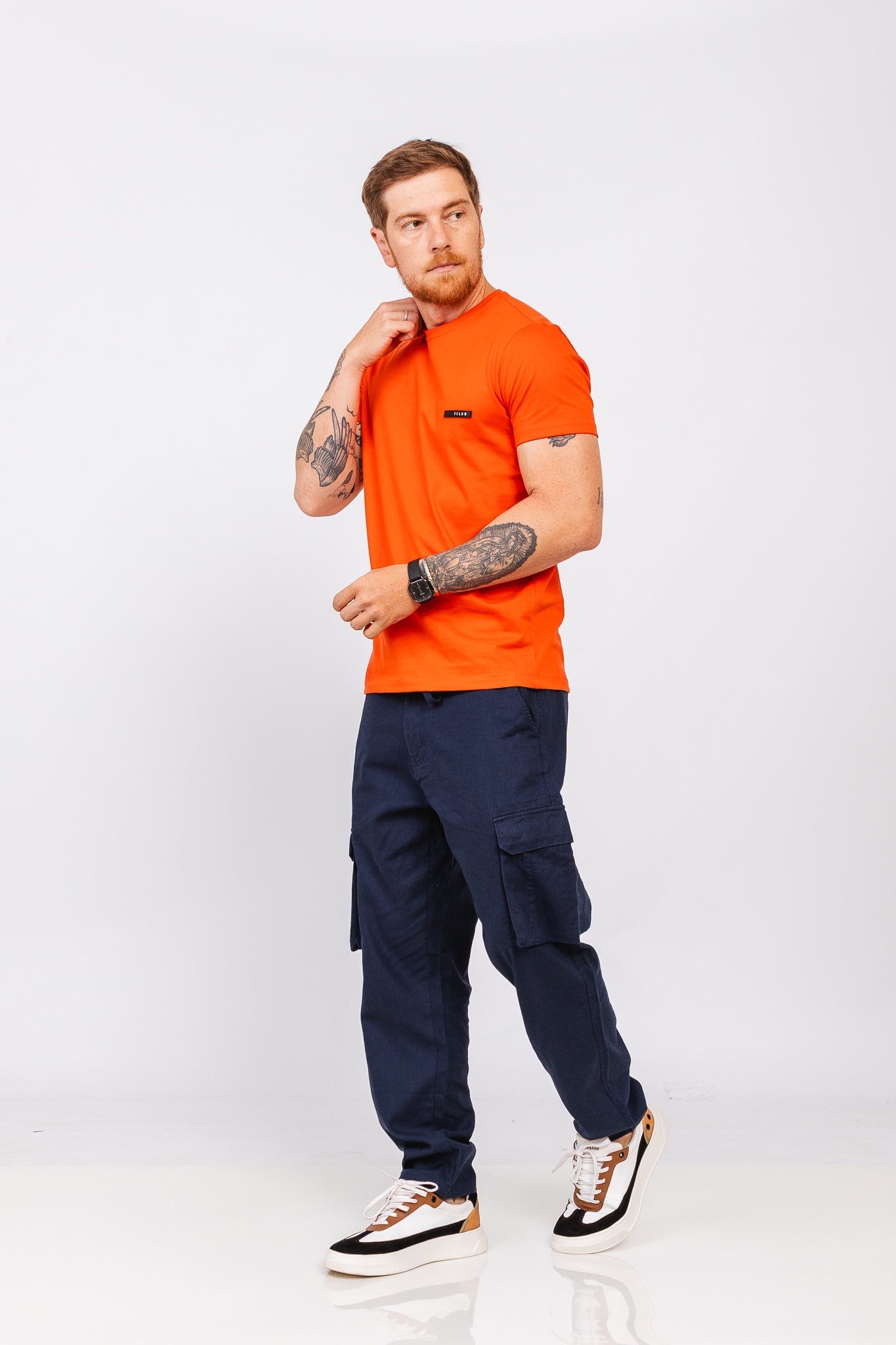 Camiseta Revive Class Laranja Brasa