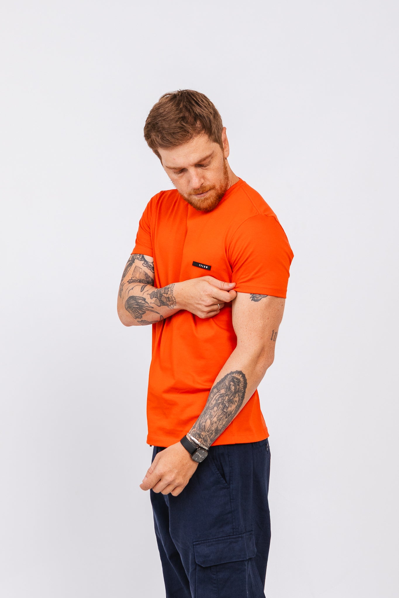 Camiseta Revive Class Laranja Brasa
