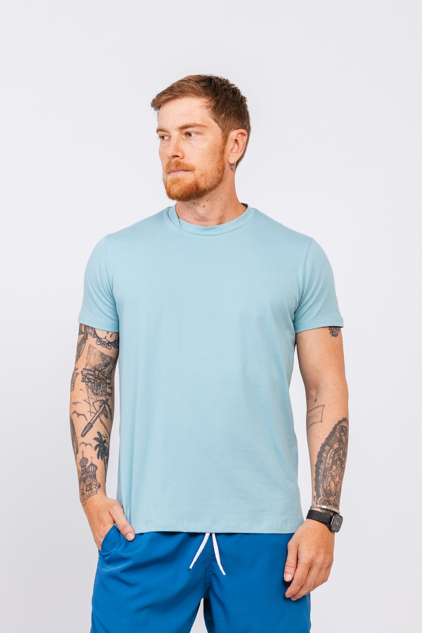 Camiseta Conf Sierna Azul Claro