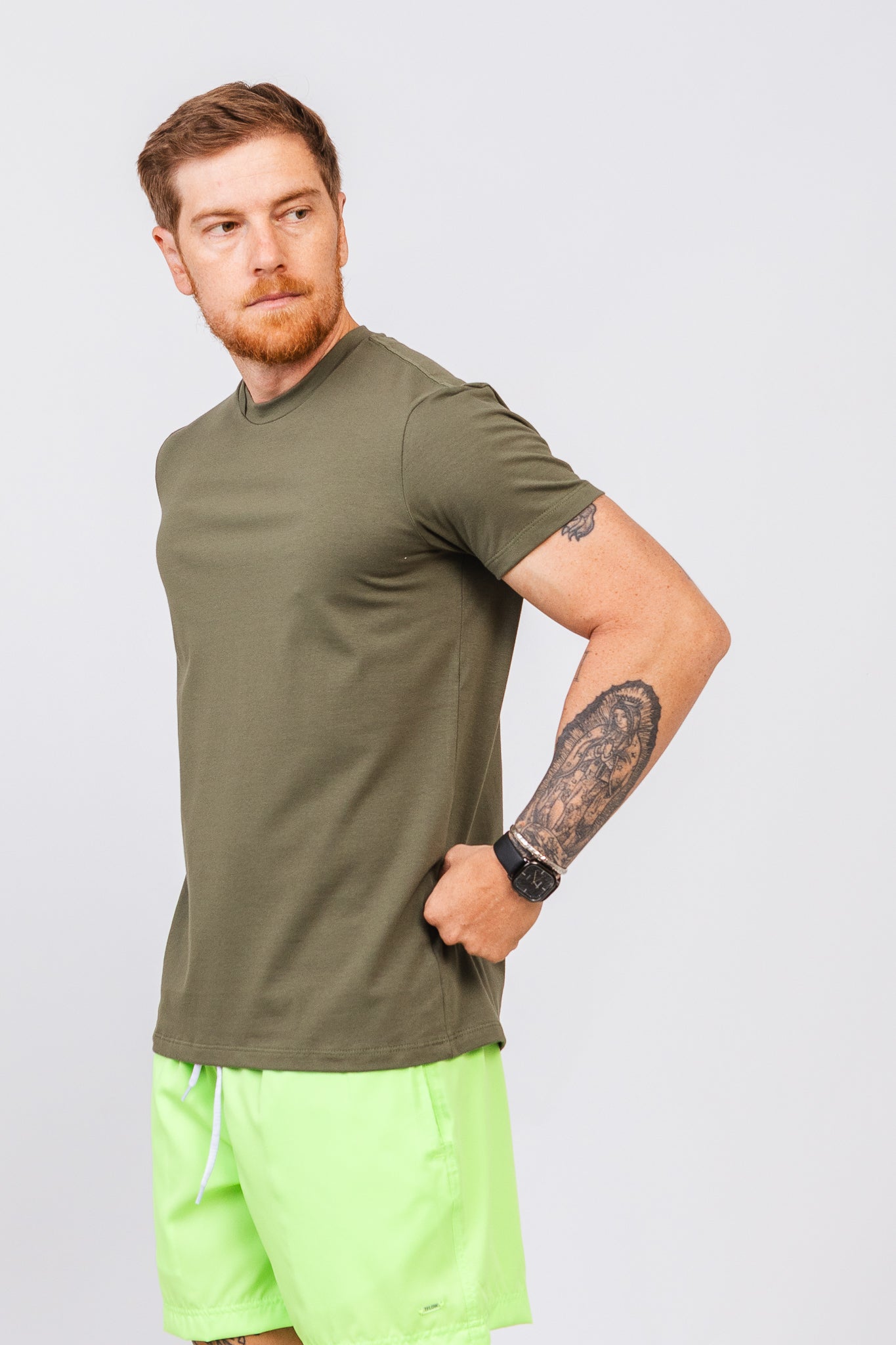 Camiseta Conf Sierna Verde Militar
