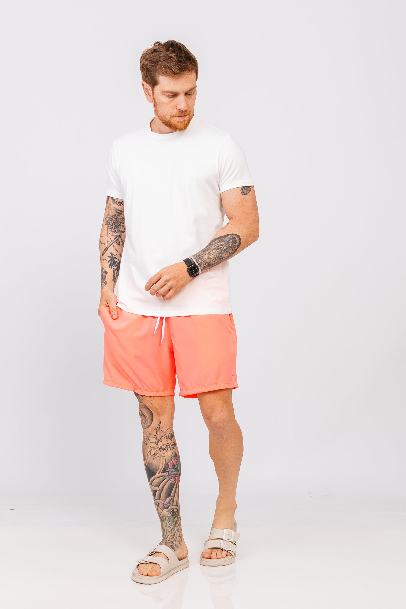Short Acqua Tflw Vermelho Cereja
