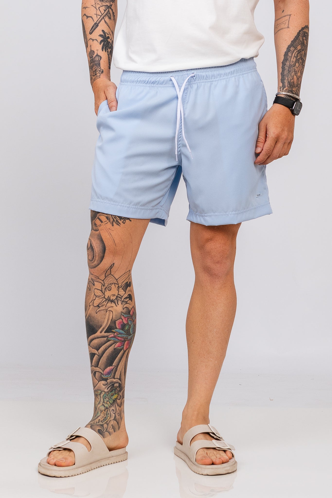 Short Acqua Tflw Azul Claro