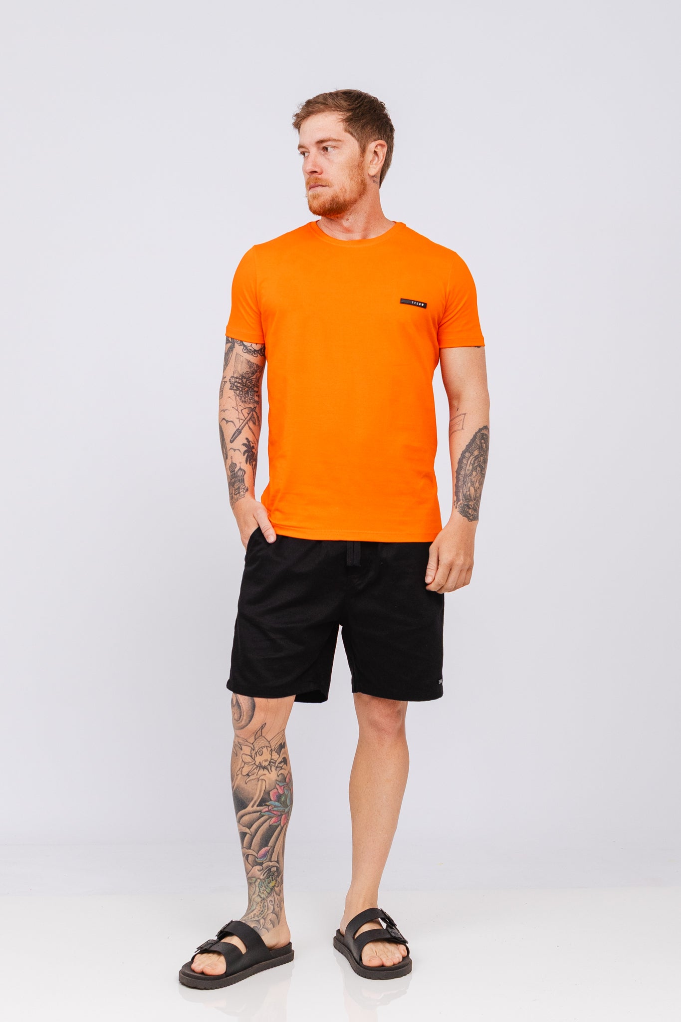 Camiseta Revive Class Laranja Oriente