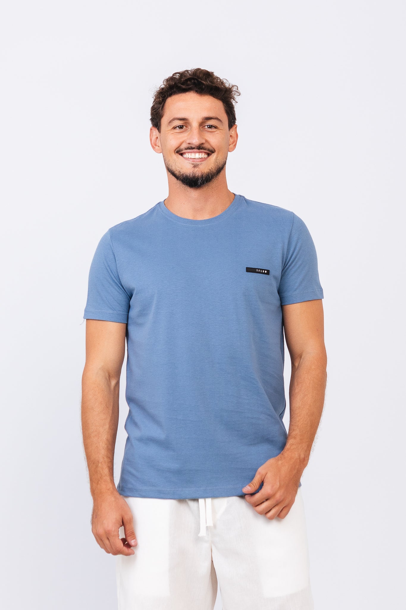 Camiseta Revive Class Azul Indigo
