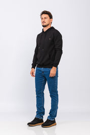 Blusa Tricot Vetor Preta
