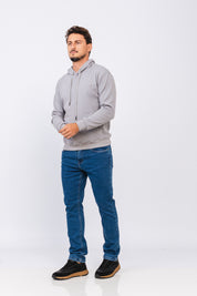 Blusa Tricot Vetor Cinza