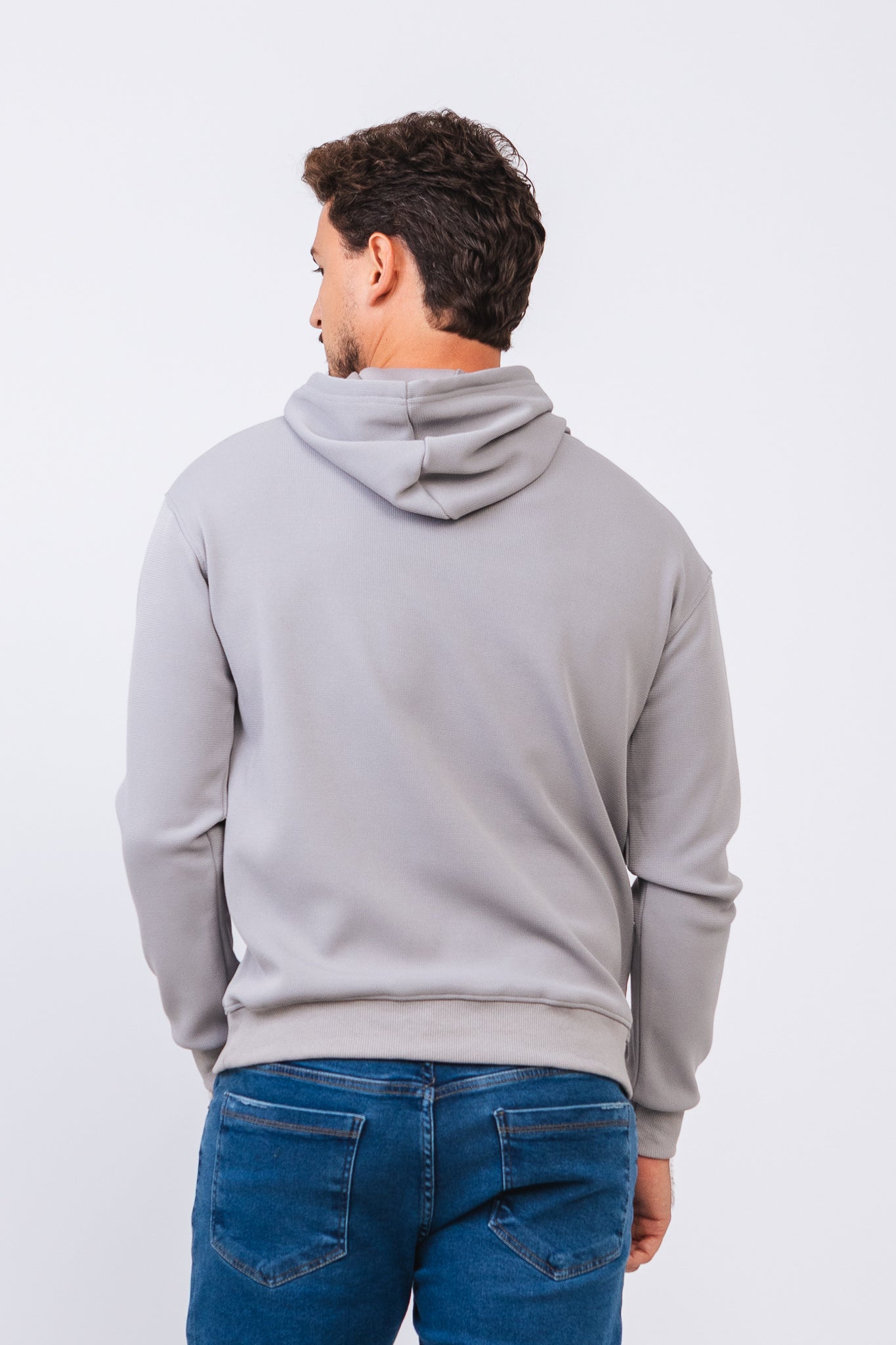 Blusa Tricot Vetor Cinza