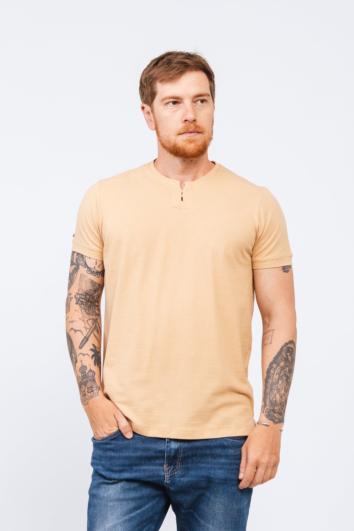 Camiseta Cacauna Bege