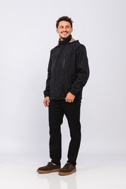 Jaqueta Dupla Cavalier Preto/Coffee