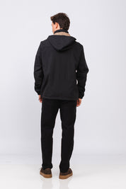 Jaqueta Dupla Cavalier Preto/Coffee