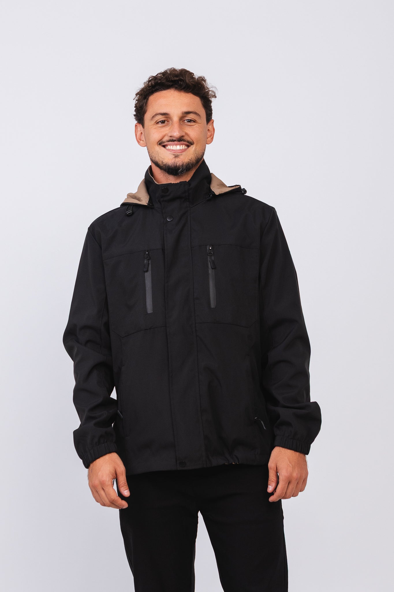 Jaqueta Dupla Cavalier Preto/Coffee
