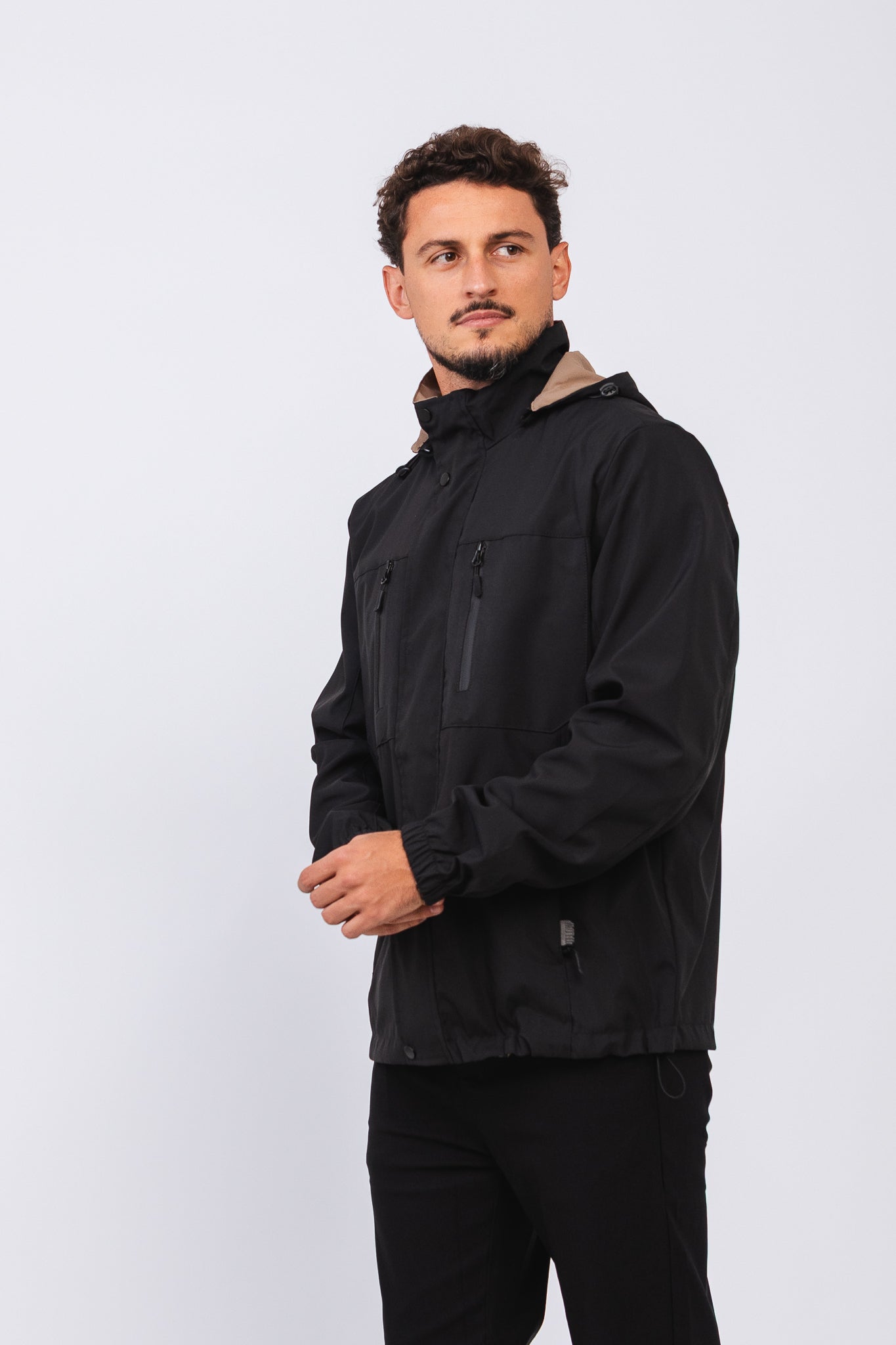Jaqueta Dupla Cavalier Preto/Coffee