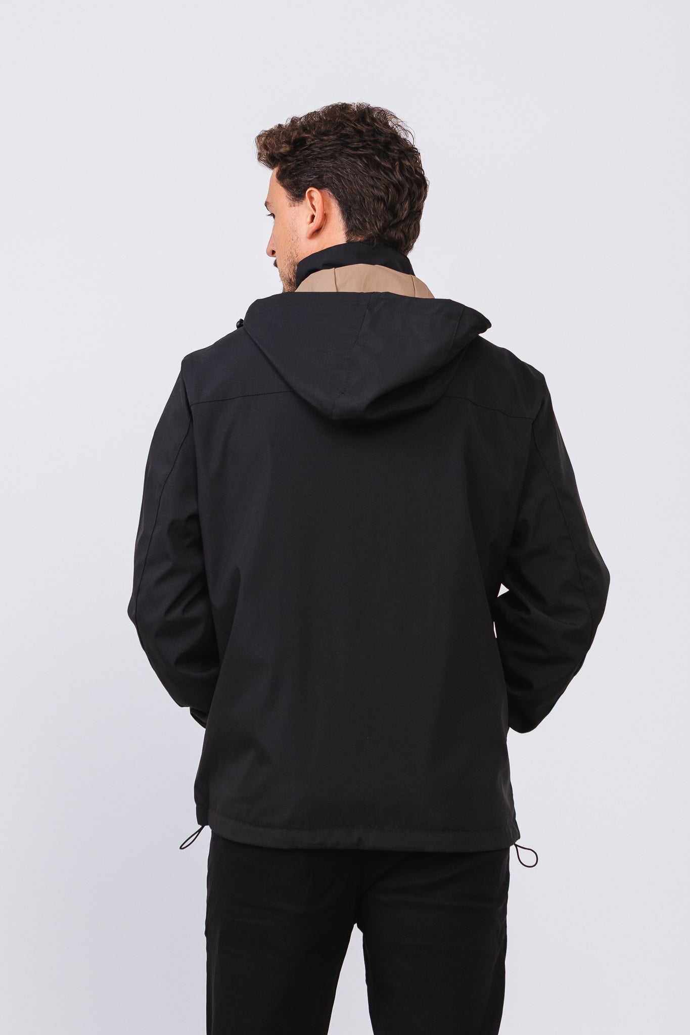 Jaqueta Dupla Cavalier Preto/Coffee