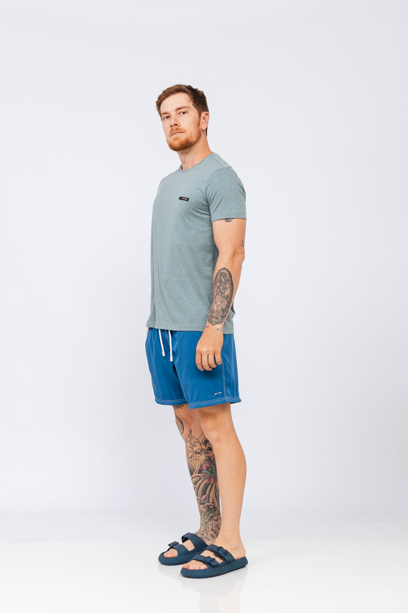 Short Acqua Essence Azul Ciano