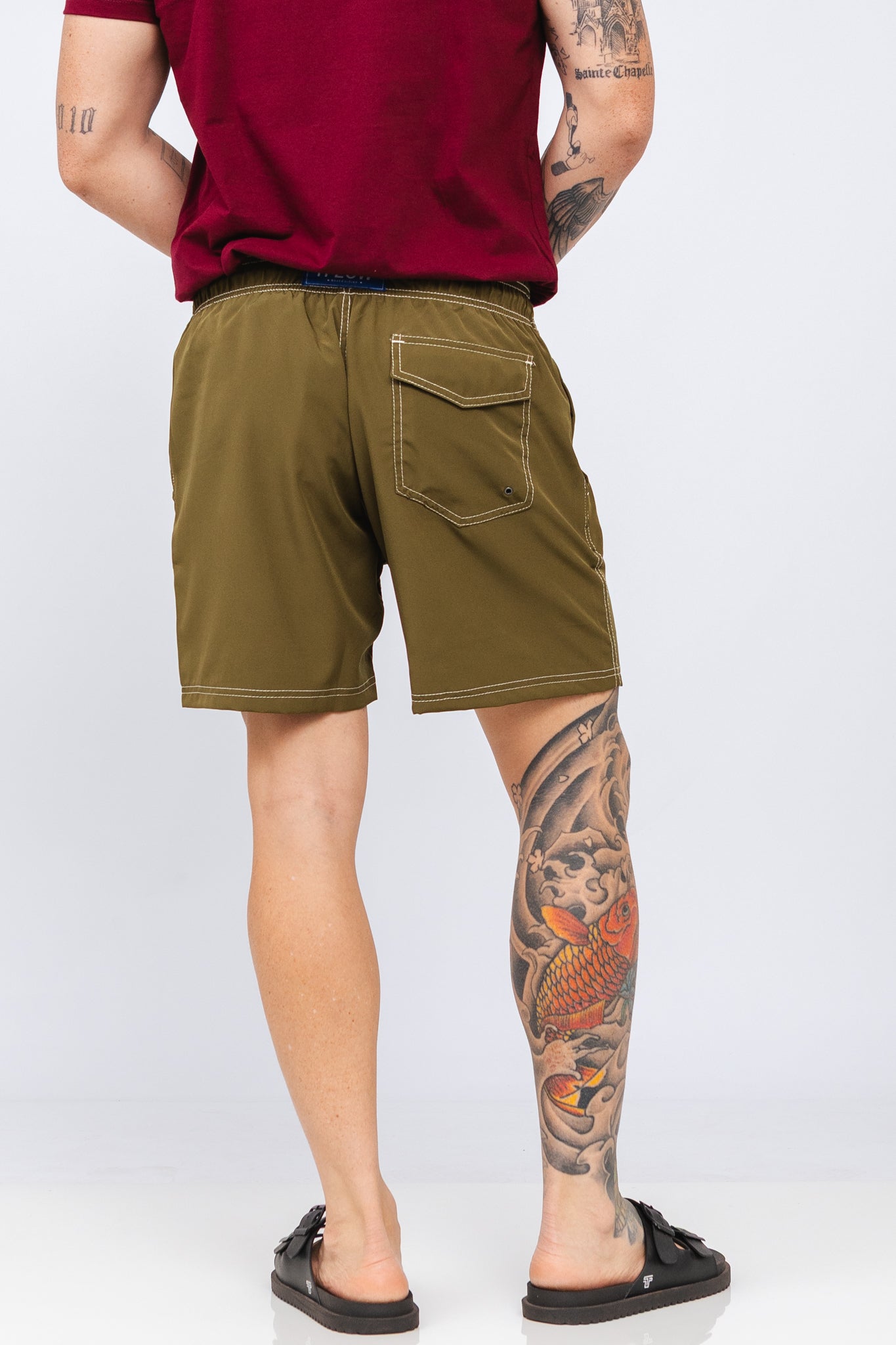 Shorts Basic Summer Verde Oliva