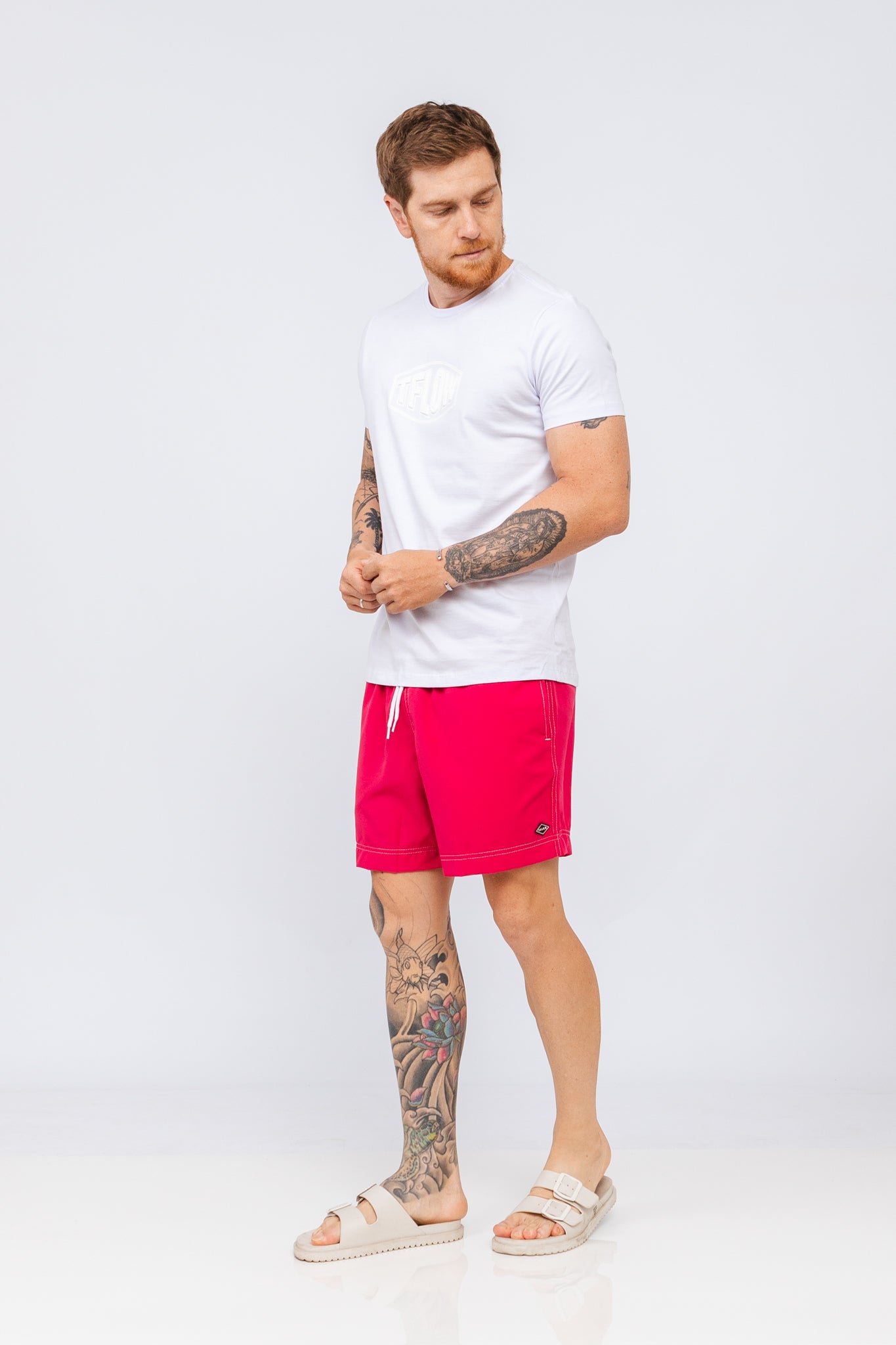 Shorts Basic Summer Pink Jambo