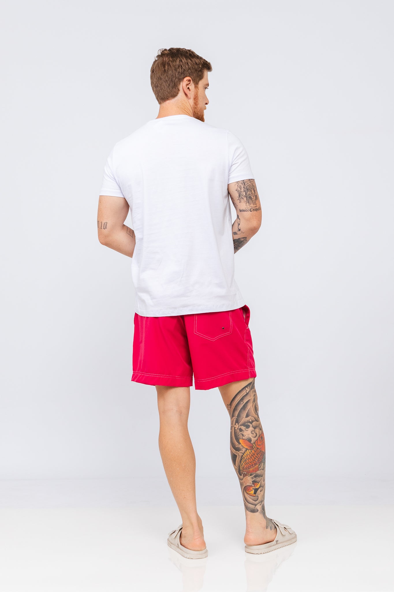 Shorts Basic Summer Pink Jambo