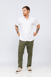 Camisa Viscose MC Rayon Branca