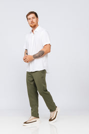 Camisa Viscose MC Rayon Branca