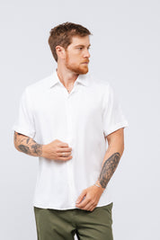 Camisa Viscose MC Rayon Branca