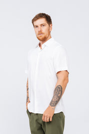 Camisa Viscose MC Rayon Branca