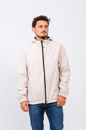Jaqueta Dupla Cavalier Preto/Bege