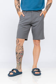 Bermuda Windsor Cinza Escuro