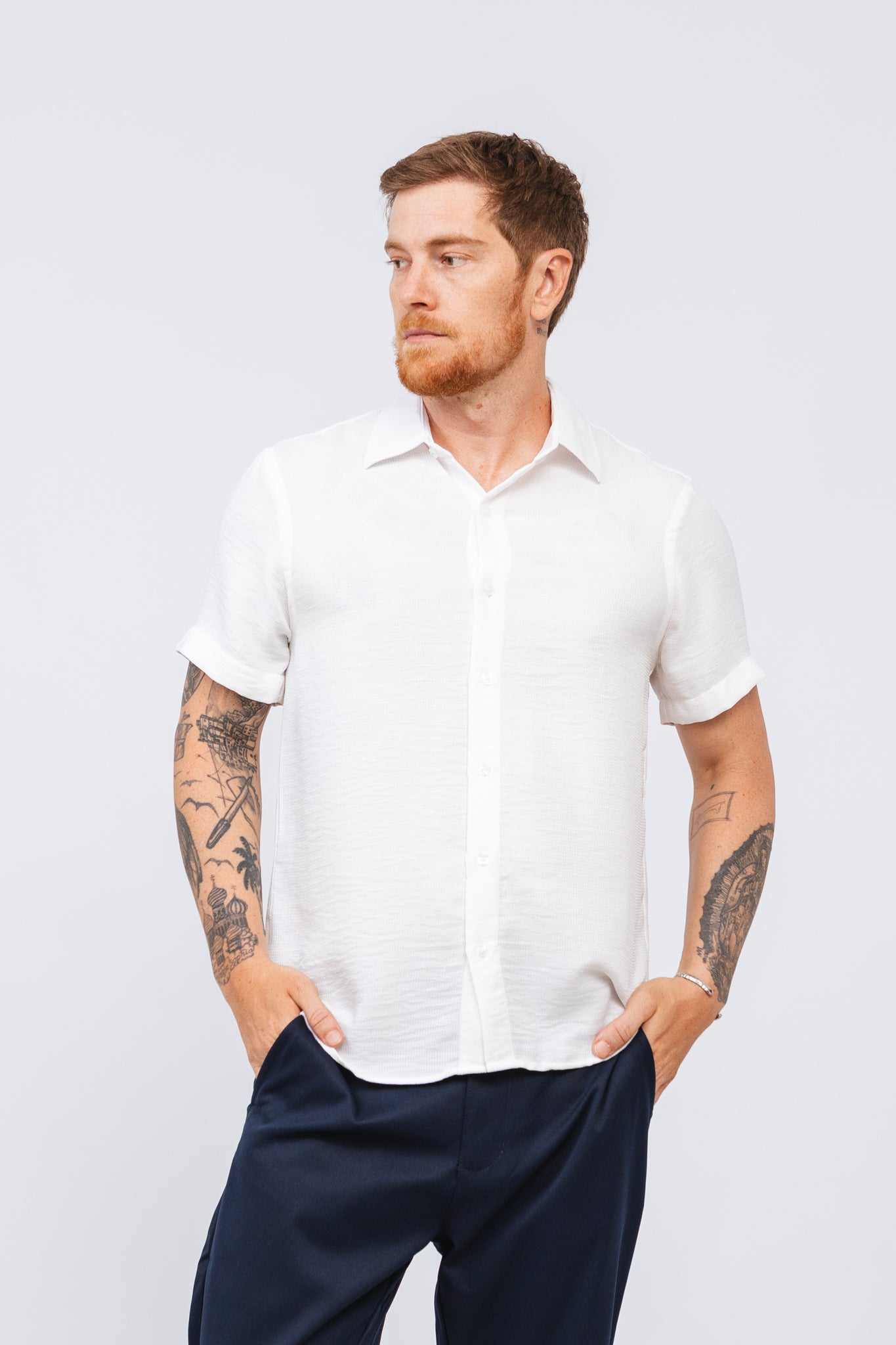 Camisa MC Salimar Off-White