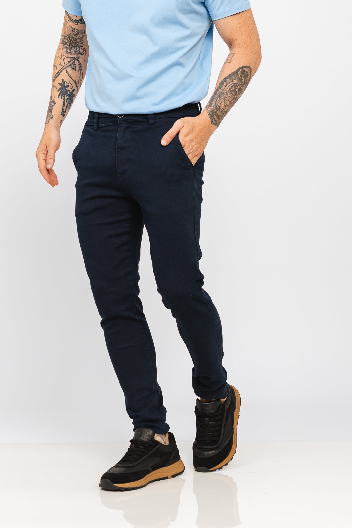 Calça SJ Chino Verso Azul Marinho